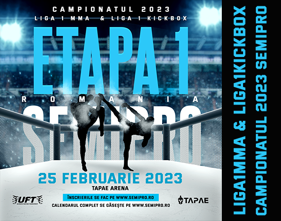 Campionatul 2023 SemiPro, Etapa 1, Liga1MMA, Liga1kickbox